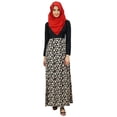 thumbnail image 2 of Bimba Ladies Maxi Muslim Abaya Rayon Dress Jilbab With Cotton Hijab, 2 of 6