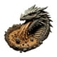 thumbnail image 5 of Llavero de aliento de dragón, regalo para amantes de los dragones, regalo inspirador de joyería de dragones para un amigo., 5 of 9