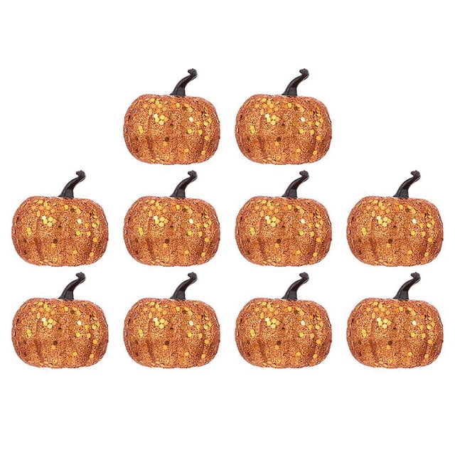 Calabaza de simulación 10 piezas Allinless decoraciones de Halloween