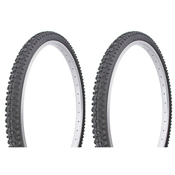 Tire set. 2 Tires. Two Tires Duro 26" x 1.75" Black/Black Side Wall HF-813.