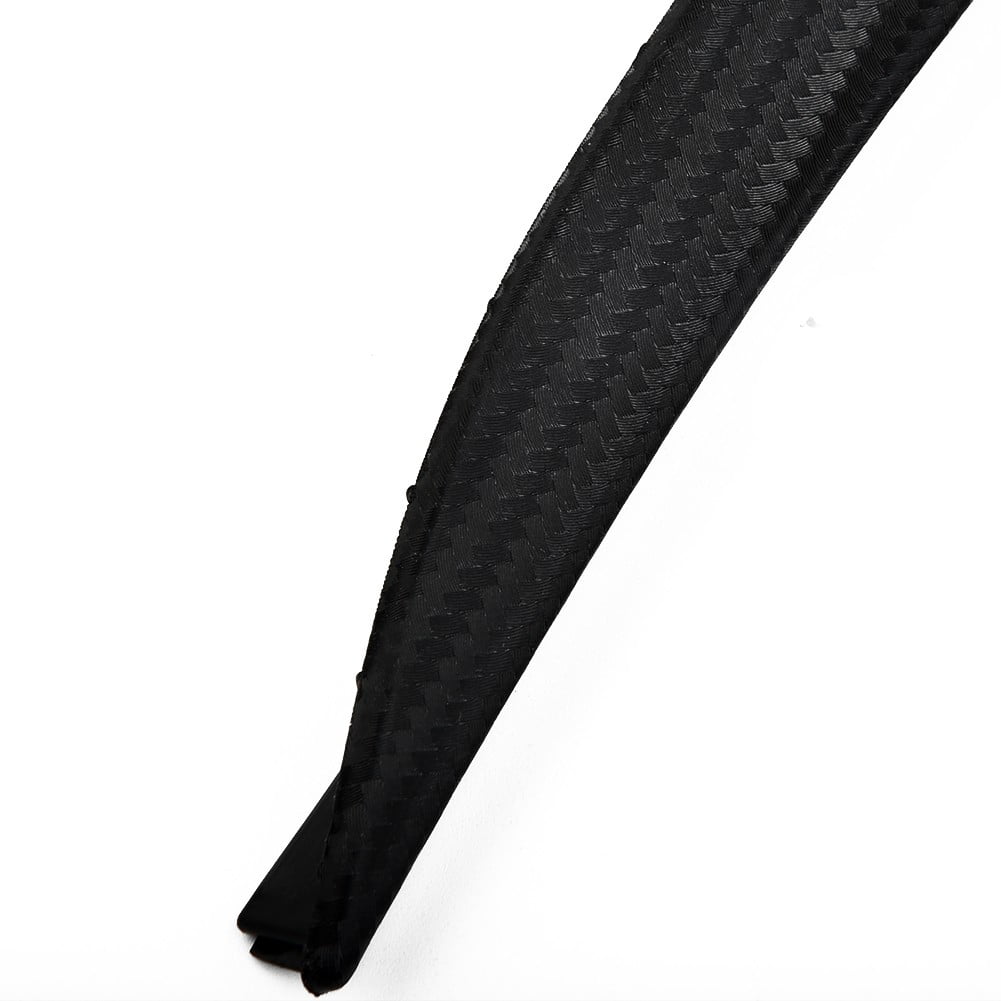 4x Carbon Fiber Car Fender Flare Extension Wheel Eyebrow Arch Trim Protector Lip
