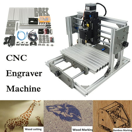 3 Axis DIY Mini Laser Engraver CNC Engraving Router Milling Machine Kit 24x17cm With 2500mw Laser (Best Small Cnc Milling Machine)