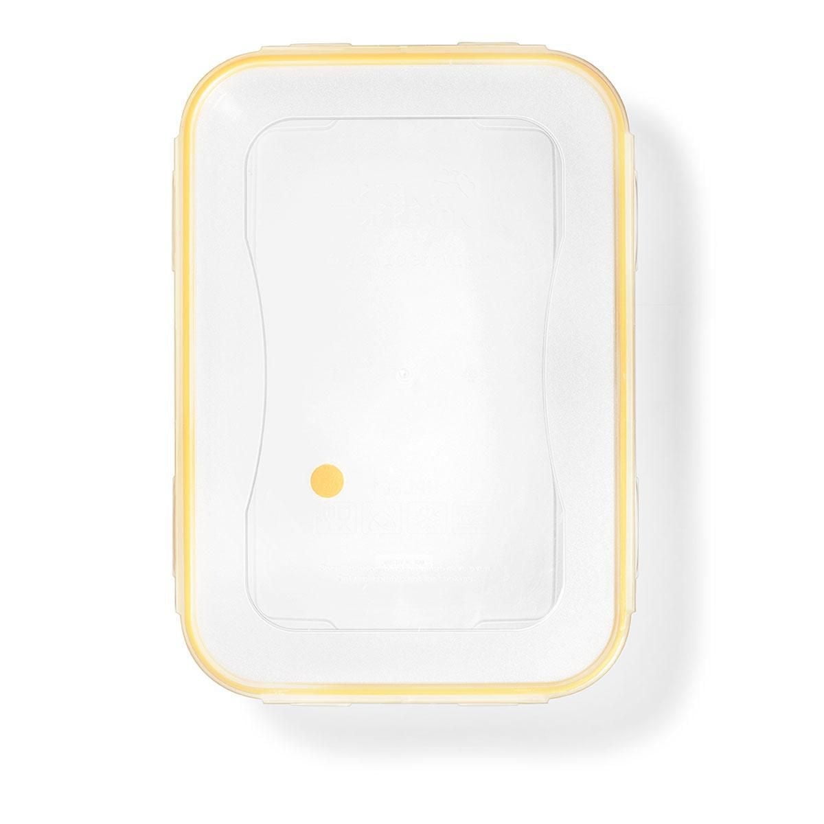 Starfrit LocknLock Easy Match 115 oz / 3.4 L Rectangular Container, Nestable and stackable