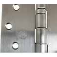 thumbnail image 3 of Stainless Steel Ball Bearing Door Hinges - 4" Inch with 5/8 Inch Square Corners - NRP - 3 Pack, 3 of 4