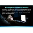 thumbnail image 5 of Premium Anti Blue Light Screen filter for 26 and 27 Inches Computer Monitor (Do NOT fit 27" iMac), Screen Filter Size is 14" Height x24.1" Width, Blocks Harmful Blue Light, Reduce Digital Eye Strain, 5 of 6
