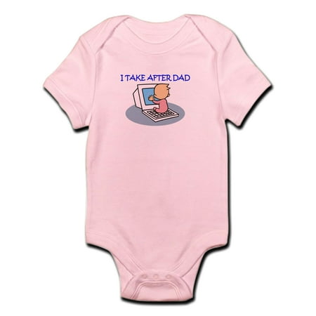 

CafePress - TAKE AFTER DAD Infant Creeper - Baby Light Bodysuit