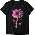 thumbnail image 4 of Sawvnm Great Gifts for Less Women's Summer Print Shirt Short Sleeve Tee Tops Casual Short Sleeve Tops Blouse on Clearance, 4 of 5