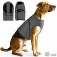 thumbnail image 2 of Dog Calming Anxiety Vest, ThunderStorm Fireworks Relief Pressure Wrap Shirt, Adjustable Lightweight for Small Medium Large Dogs, 2 of 7