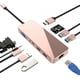 thumbnail image 2 of HUB USB-C 10 En 1 HDMI Ethernet HDMI Para Mac Ipad Sd Rosa., 2 of 5