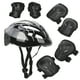 thumbnail image 5 of Juego de equipo de protección para patinaje sobre ruedas para adultos, rodilleras, coderas, casco, muñequeras, 7 Uds., 5 of 14