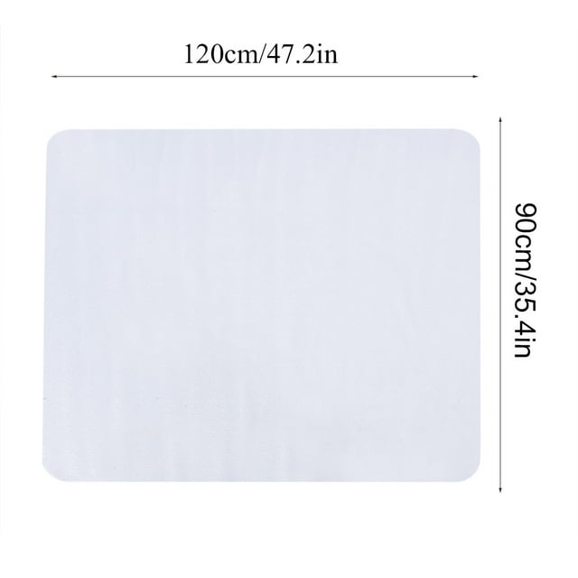 Chair Mat, Smooth Easy To Clean Floor Protector Mat Skid Resistant Clear and Transparent for Home for Living Room