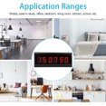 Large Digital Clock,Electric Wall Clock With Perpetual Calendar Large