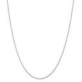thumbnail image 3 of Primal Gold 14K White Gold .75mm Cable Pendant Chain, 3 of 9