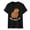 Brown, variant on Womens Summer Crew Neck Short Sleeve Tops Casual Cute Cartoon Character Graphic Tees Pattern Printed Style Holiday Wear T-Shirts