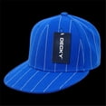 thumbnail image 1 of Decky RP3-PL-RYL-22 Pin Striped Fitted Cap, Royal, Size 6.88, 1 of 1