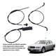 thumbnail image 3 of 51237197474, OEM estándar sin costuras sin costuras Costuras Cable de Liberación de Capucha de Motor de Alto Rendimiento 3PCS PVC de Acero PVC PARA 7 Serie E65 E66 740i 750i 760li, 3 of 7