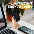 thumbnail image 4 of 1Pc Watch Charging Stand Bamboo Charging Bracket Smart Watch Holder Display Stand Compatible for Apple Watch, 4 of 8