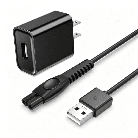 XUBIYM 5V 1A Shaver Charger Cord 2400 3600 3900 5400 7800 Mg5910 Mg7910 Mg9510 Mg9520 Trimmer 5V Usb Charging Cable Replacement 3000 5000 7000 9000 Series Razor Power Cord
