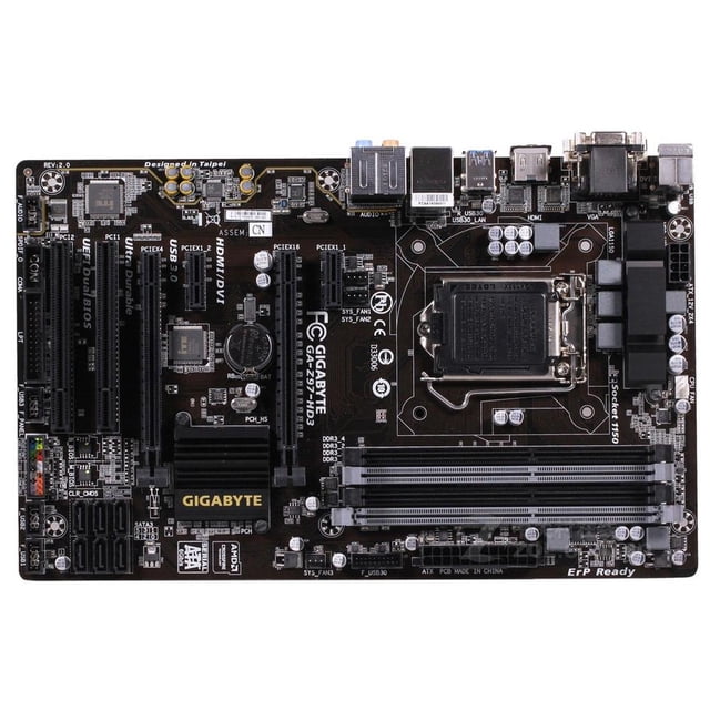 Placa madre GIGABYTE GA-Z97-HD3 (rev.2.0) LGA 1150 DDR3 ATX