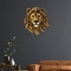 thumbnail image 4 of Cabeza de animal en Faux Taxidermia Busto de animal Máscaras de animales Escultura de pared de pared Busto Estatua León León 20x9.5x23cm, 4 of 9