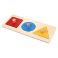 thumbnail image 3 of Juguete Montessori de matemáticas: figuras geométricas de madera para niños en edad preescolar., 3 of 7