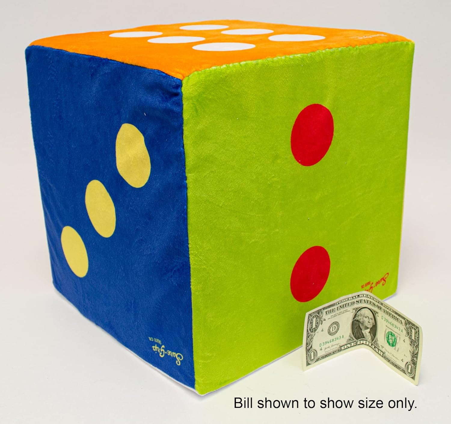 12" Large Plush Fuzzy Dice