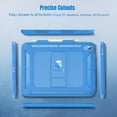 thumbnail image 4 of TiMOVO Case for iPad (A16) 11th Generation 11 Inch 2025, iPad 10th Generation Case 2022 with Screen Protector, Heavy Duty Shockproof Rugged Protective Cover,Blue Wave, 4 of 7