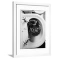 thumbnail image 1 of Cat Sitting In Bathroom Sink Framed Print Wall Art by Natalie Fobes Sold by Art.Com, 1 of 5