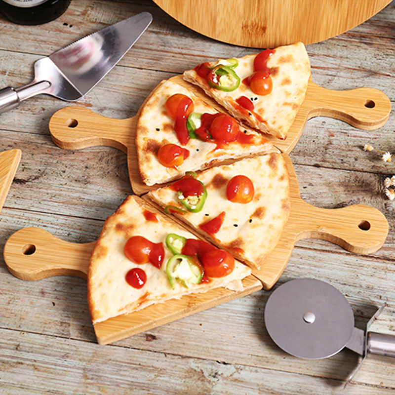 Pizza Tray Multi-purpose Baking Tray Bread Sushi Cake Plate Cutting Board Fruit Divider Plate Hot Pot Platter Coaster