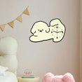 thumbnail image 1 of Reloj de pared de dibujos animados, decoración de pared, acrílico, con forma de cachorro, silencioso, decorativo para habitación de niños, sala de Beige, 1 of 8