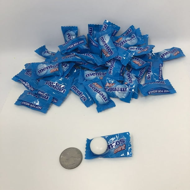 Mentos Mint Candy 1 pound bulk individually wrapped candy mints