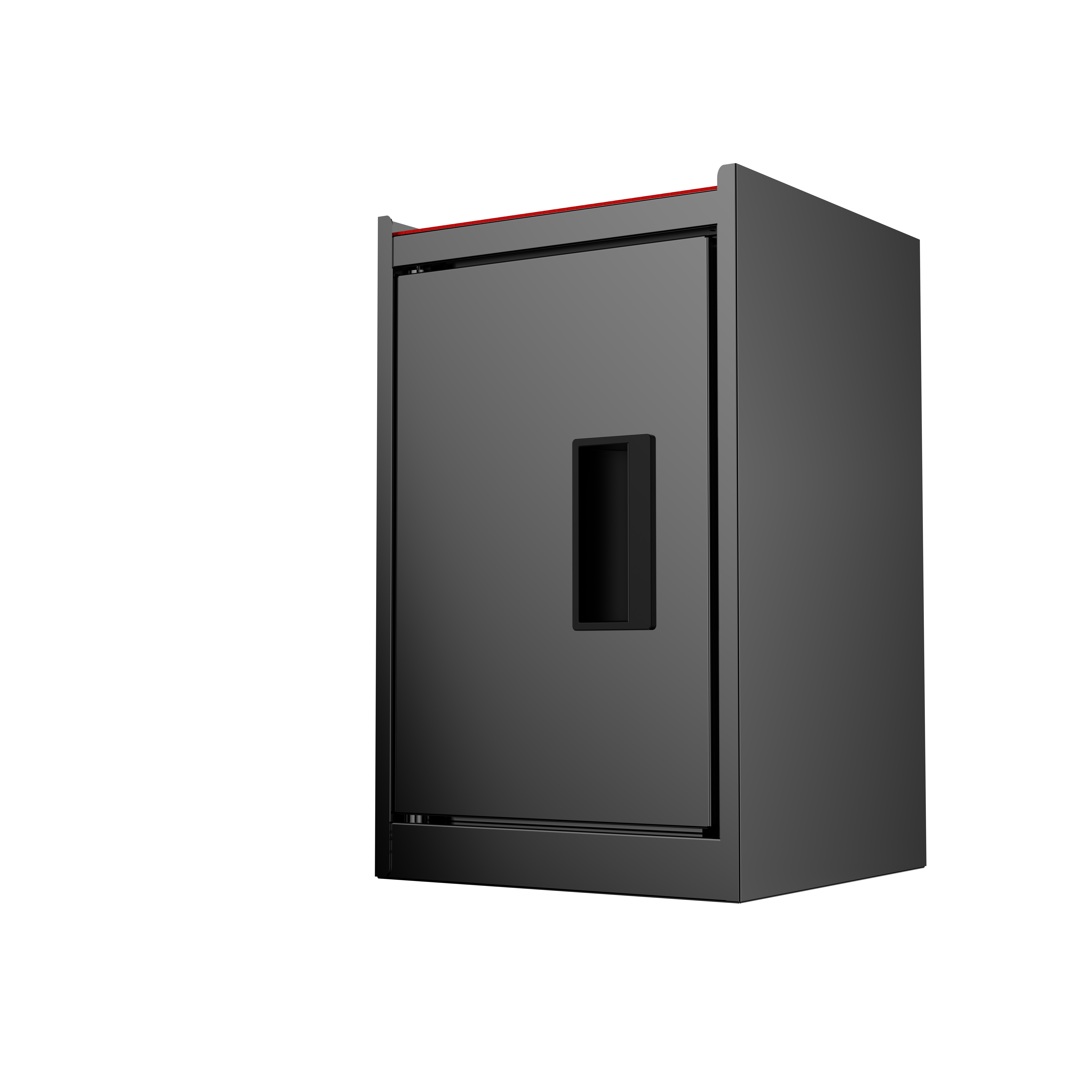 Hyper Tough Steel Mini Side Locker Cabinet with 2 Shelves photo 7