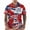 TS02, variant on Men’s USA 250th Anniversary 1776-2026 Patriotic Short Sleeve Button Down Shirt,American Flag Eagle Liberty Bell Print,Casual Camp Collar Shirts