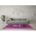 thumbnail image 3 of Ahgly Company Indoor Rectangle Persian Purple Traditional Area Rugs, 4' x 6', 3 of 4