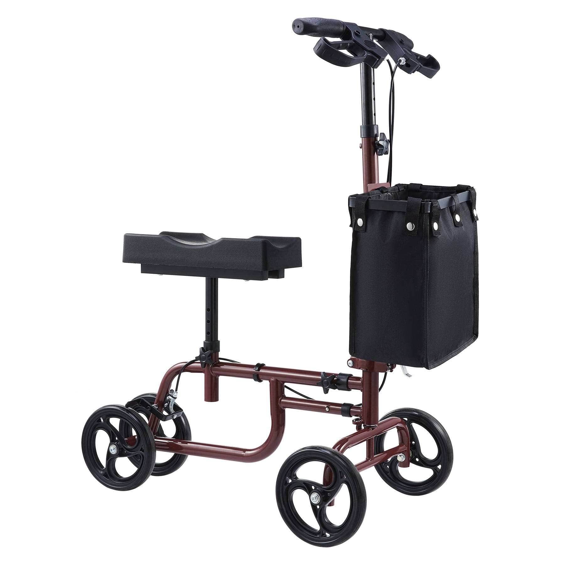 PREENEX Adjustable Mobility Crutch Alternative for Foot and Leg Injuries, 300lb, Red