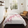 thumbnail image 4 of Cherry Blossoms Tapestry for Bedroom Wall Hanging Tapestry, Pink Flower Floral Spring Nature Country Ceiling Backdrop Tapestries Poster Blanket Wall Decor for Teens Room Living Room Dorm 59" x 79", 4 of 8