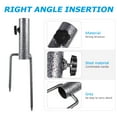 thumbnail image 2 of Sun Umbrella Plug Flag Pole Beach Stand Garden Stake Ground Spike Base Anchor Stakes Sand Flags, 2 of 6