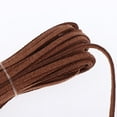 thumbnail image 3 of 2 Pcs Fil de Cuir Plat Tressé pour Fabrication de Bijoux DIY 5m Brun Foncé, 3 of 7