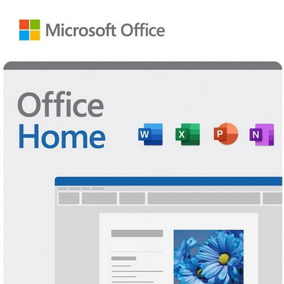 Microsoft Office Home 2024 (1-User License, Product Key Code) | Software Key Card
