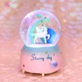 thumbnail image 3 of Bangcool Music Box Crystal Ball Decorative Luminous Musical Box Desk Ornament with Light, 3 of 10