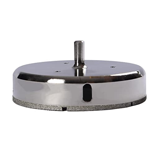Drilax 5 inch Diamond Hole Saw Drill Bit Tiles, Glass, Fish Tanks, Marble, Granite Countertop, Ceramic, Porcelain, Coated Core Bits Holesaw DIY