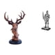 thumbnail image 1 of Figura de cabeza de ciervo,Adorno de cabeza de ciervo,estatua de animal decorativa,Figura de cabeza de ciervo para decoración de mesa creativa,Figura de escritorio,Estatua de, 1 of 8