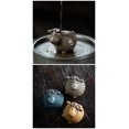 thumbnail image 4 of Tea Cup Set Handmade Sculpture Crafts Home Tea Set Purple Clay Sheep Statue Tea Pet Lucky Tea Figurine Ornaments Teapots & Coffee Servers Travel Tea Set, 4 of 4