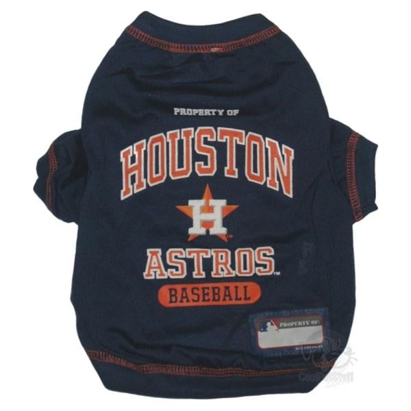 Houston Astros Pet T-Shirt - X-Small