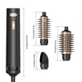 thumbnail image 3 of Rotating Hair Dryer Brush,3 in 1 Rotating Hot Air Brush with Detachable Brush(2" & 1.5"),3 Heats and 2 Speeds Rotating Hair Dryer Spinning for Curl,Straight, 3 of 7