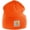 Orange, variant on Mens Knit Cuffed Beanie Hat, Black, One Size US CA2