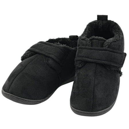 

Diabetic Comfort Slippers Mens Medium Black