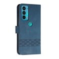 thumbnail image 2 of For Moto E20/E30/E40 Wallet Phone Case Durable PU Leather Flip Cover-Blue, 2 of 3