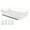 White, variant on M Buder Pull Out Cabinet Organizer, Carbon Steel Slide Out Pantry Shelves, Smooth Sliding Drawer Storage Rack For Kitchen Bathroom, White Medium