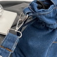 thumbnail image 6 of CHCNHAC Women's Denim Shoulder Bag Lightweight Casual Crossbody Purse for Daily Commute Shopping School Travel Fashionable Single Strap Handbag, 6 of 6